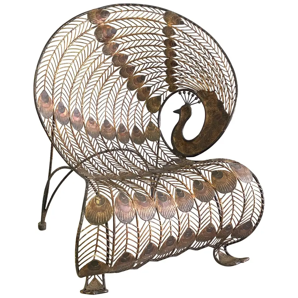 peacock chair