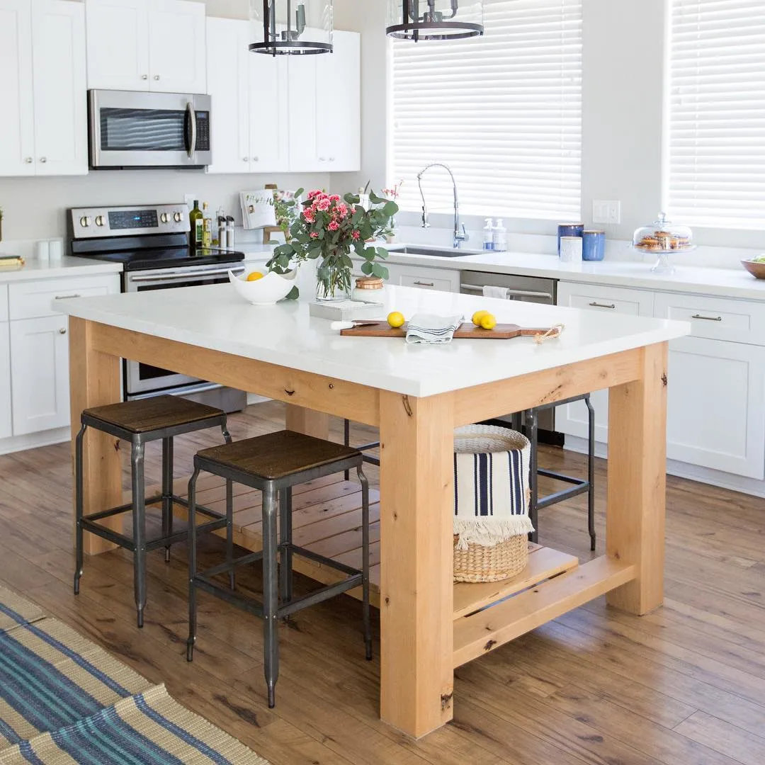 island kitchen table