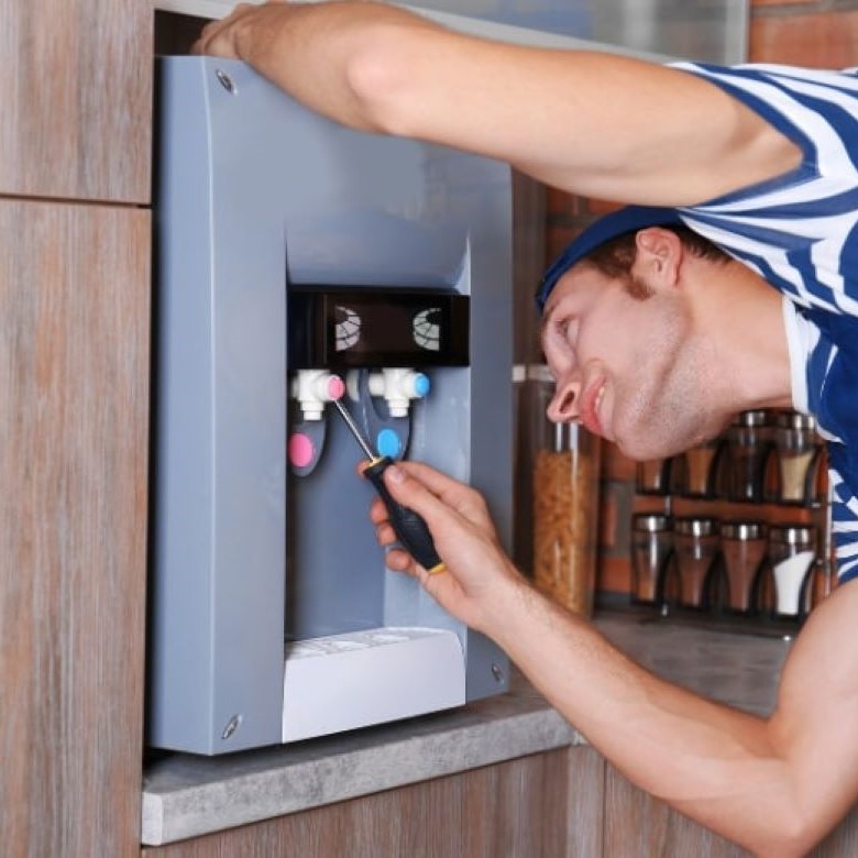 water dispenser leaking from spout