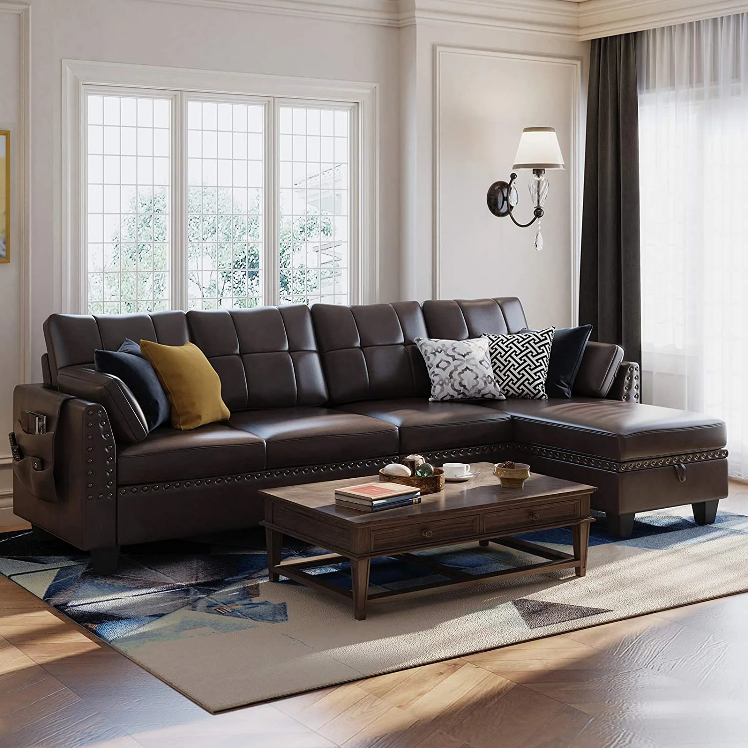 honbay sectional sofa