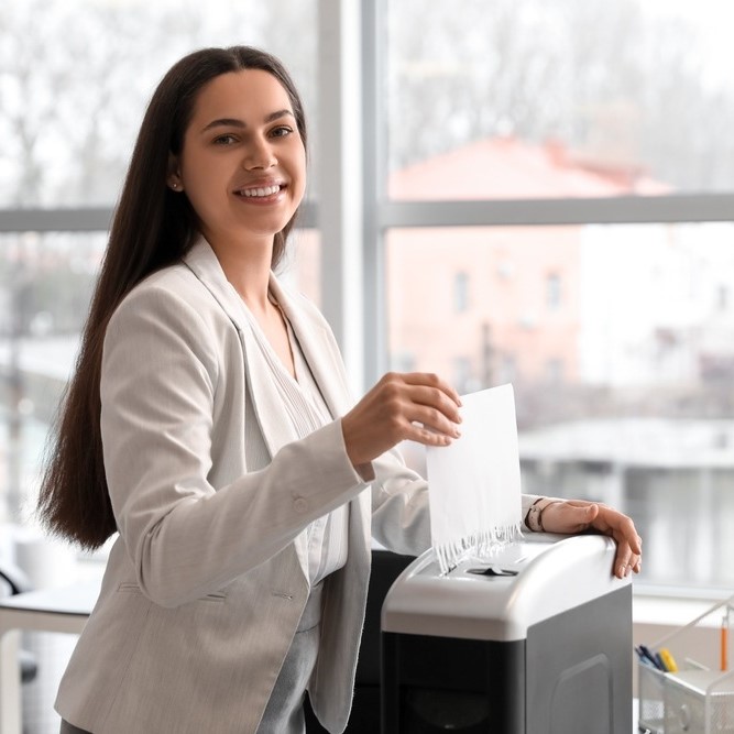 commercial paper shredder