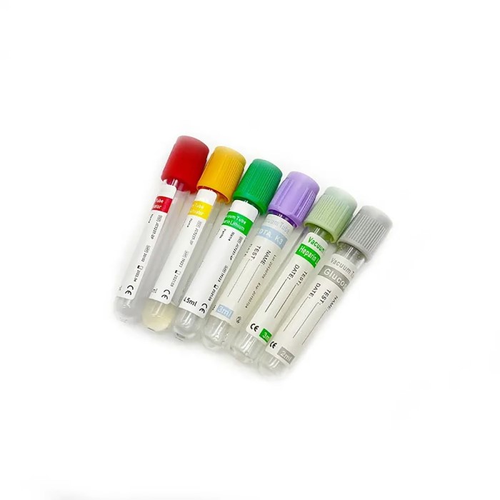 cbc blood test color tube