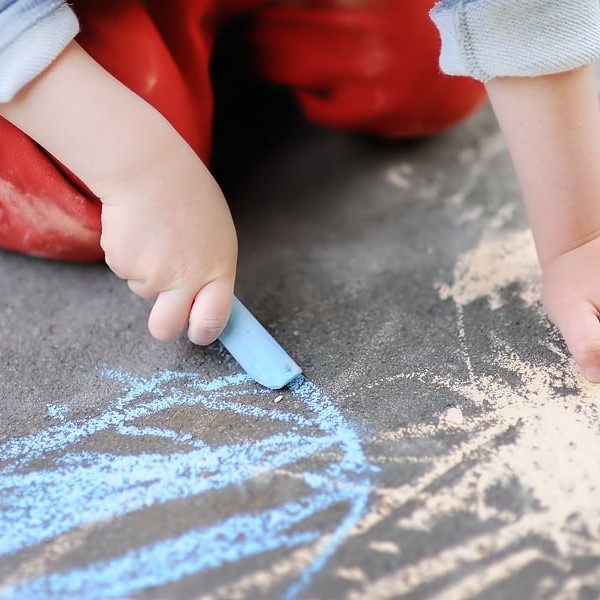 kid ate chalk
