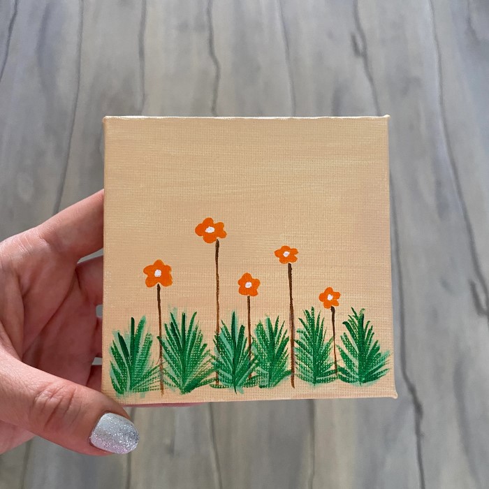 small canvas painting ideas