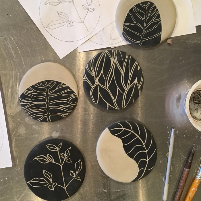 sgraffito technique