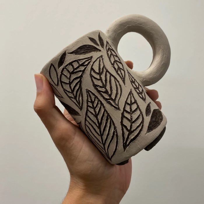sgraffito technique