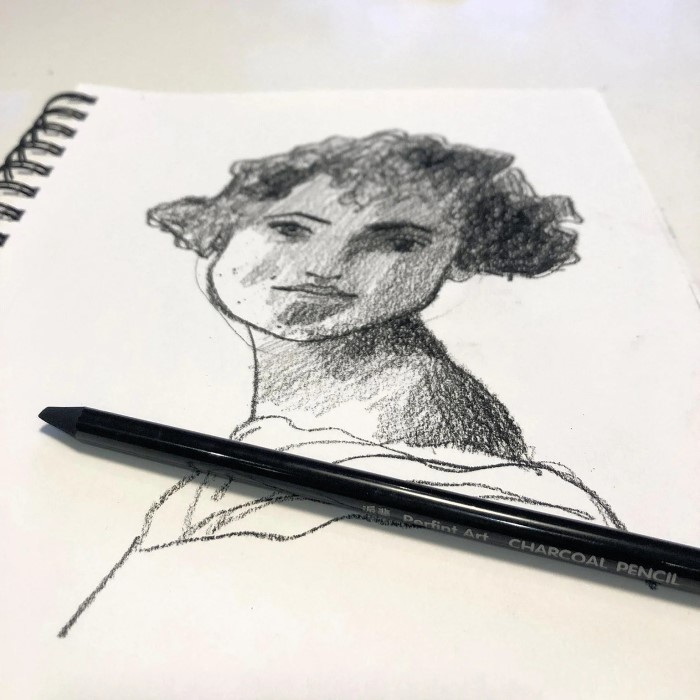 creative pencil drawing