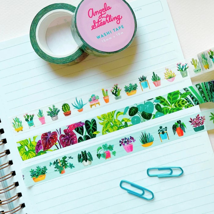 how to use washi tape