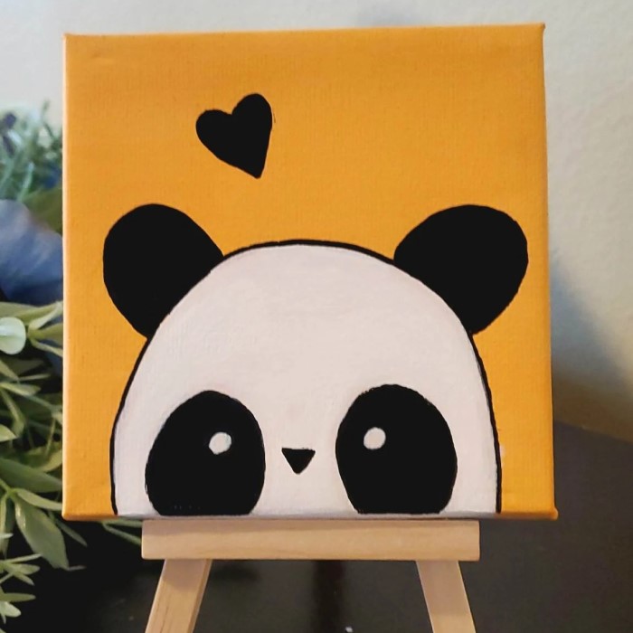 mini canvas ideas