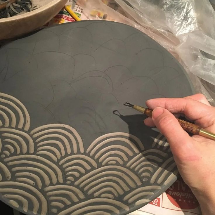 sgraffito technique