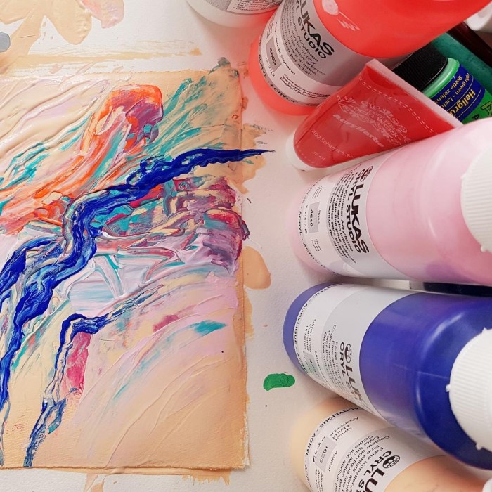 basics of acrylic painting