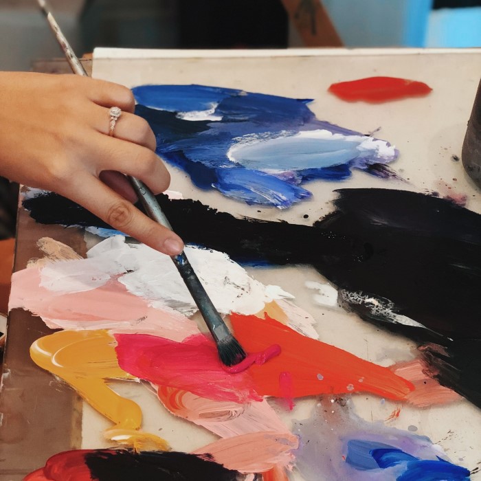 basics of acrylic painting