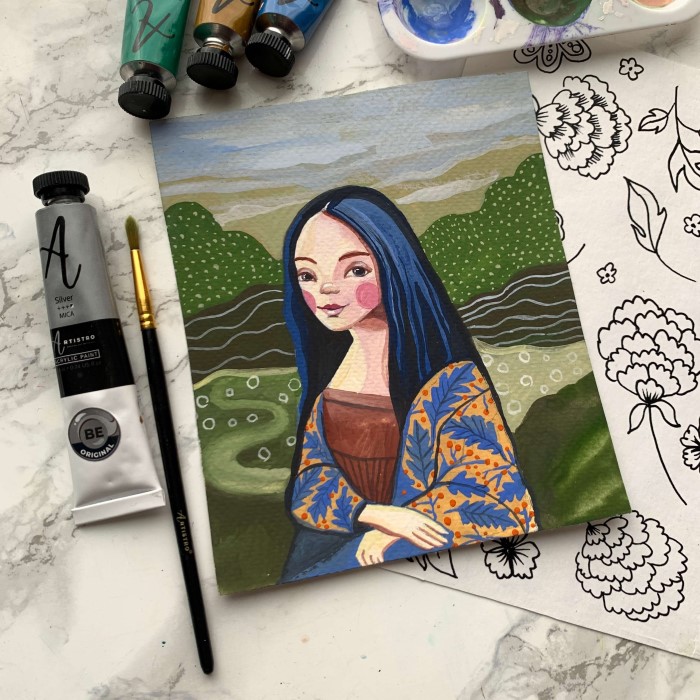 basics of acrylic painting