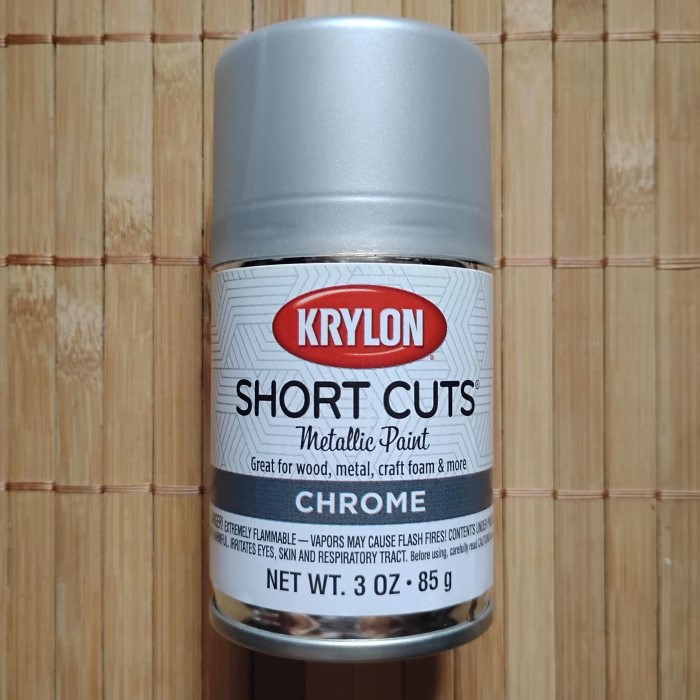 can i spray paint chrome