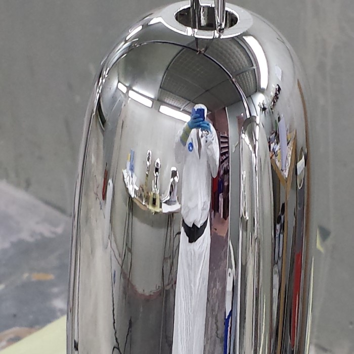 can i spray paint chrome