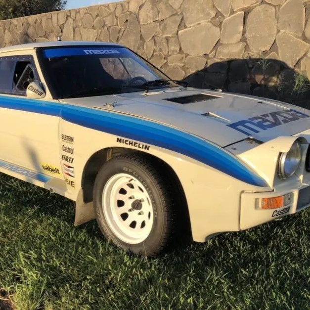 mazda rally car RX-7