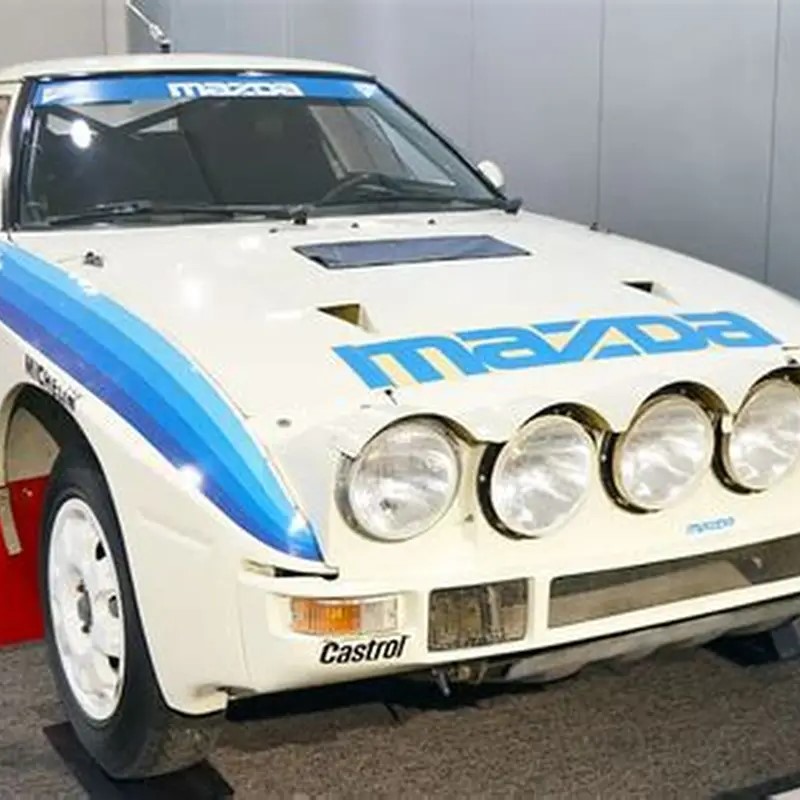 mazda rally car RX-7