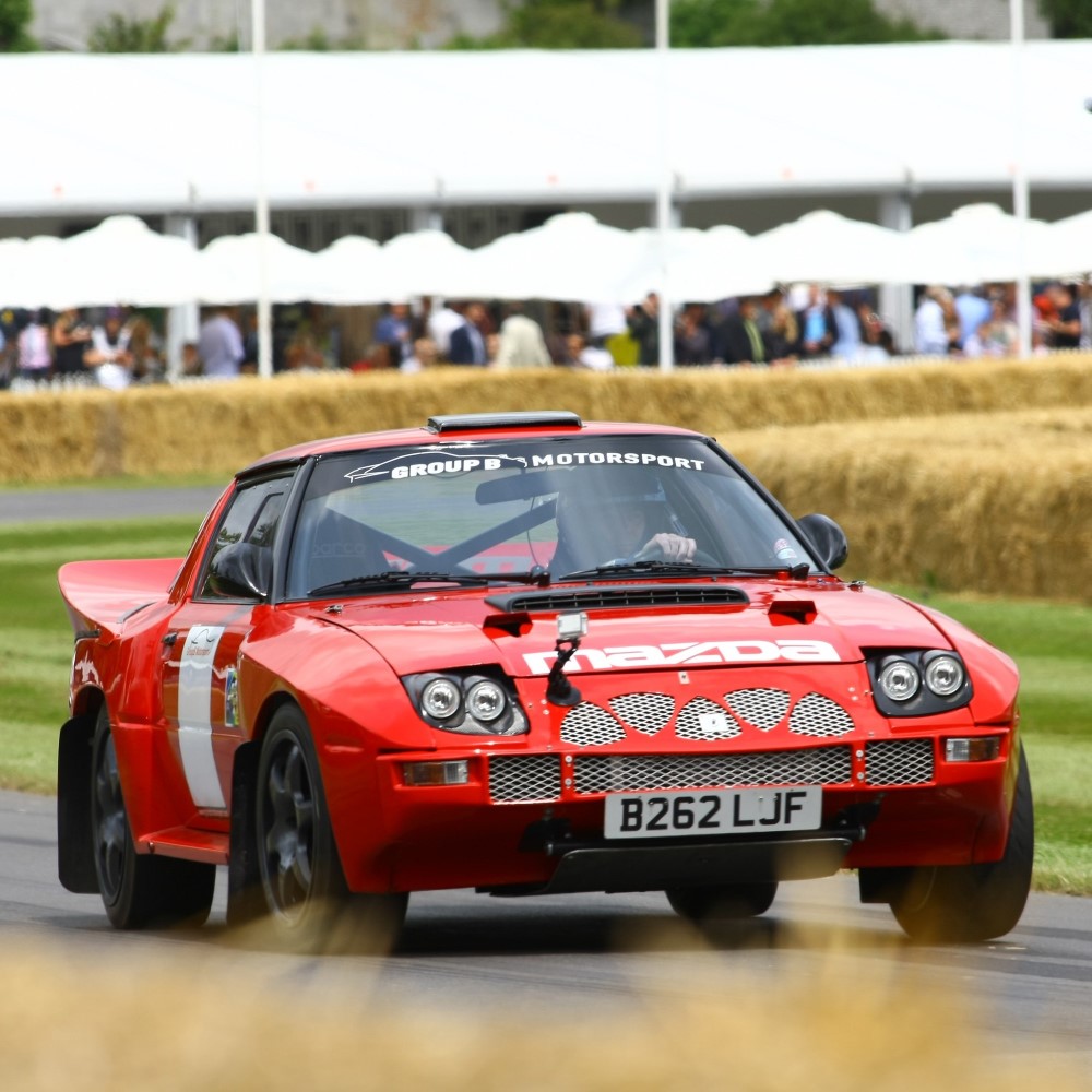 mazda rally car RX-7