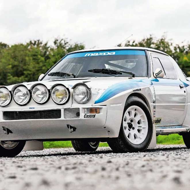 mazda rally car RX-7