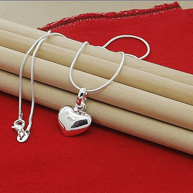 Short silver necklaces