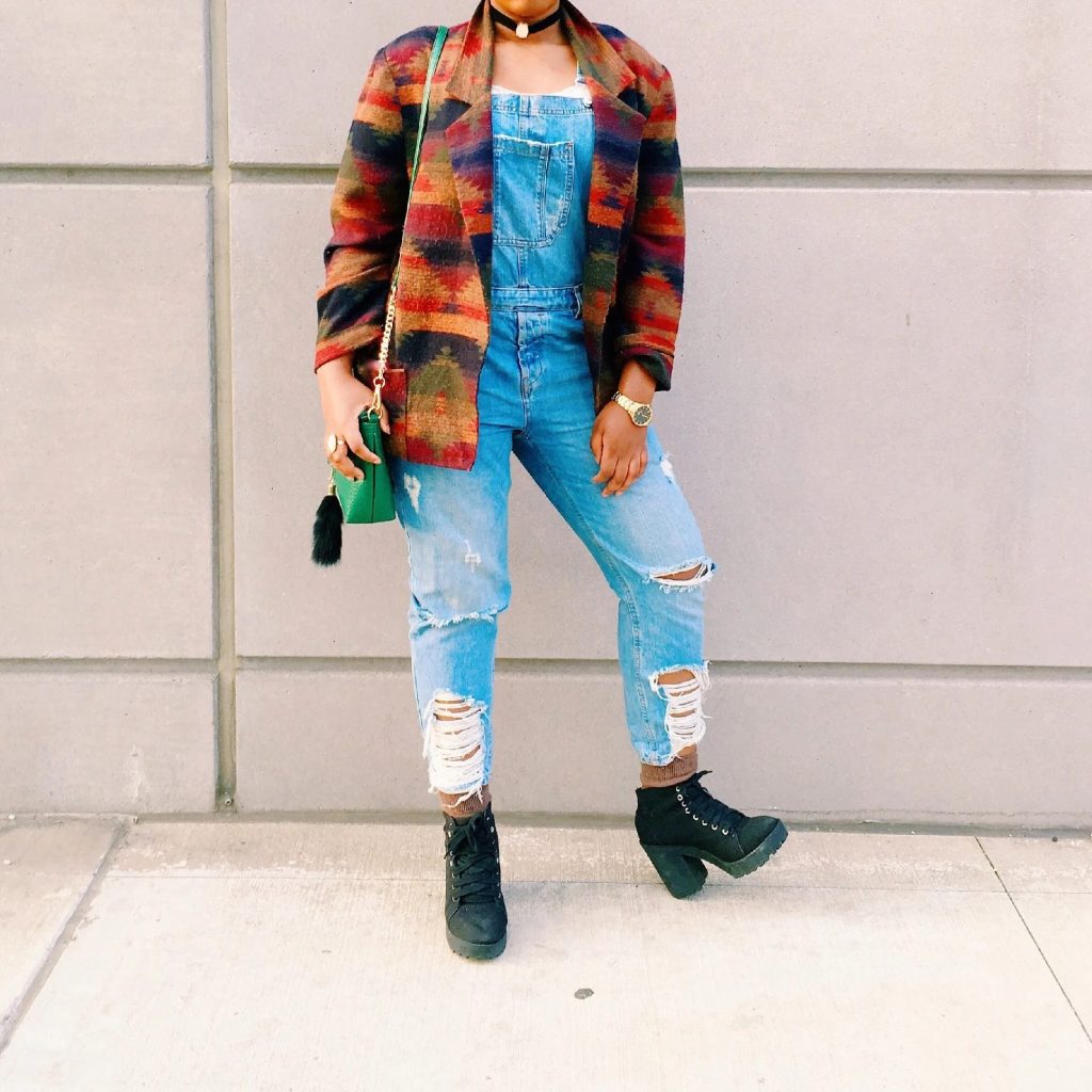 jacket with jumpsuit